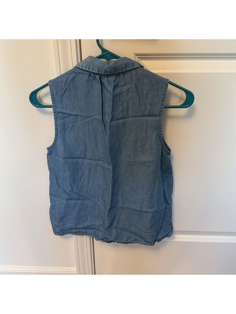 Blue Sleeveless Top - Picture 2 of 2